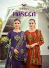 Haseen Woodee Cotton Thread Worked Bulk Kurti With Bottom with Dupatta